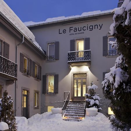 Le Faucigny - Hotel De Charme & Spa Chamonix Mont Blanc Exterior foto