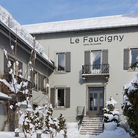 Le Faucigny - Hotel De Charme & Spa Chamonix Mont Blanc Exterior foto