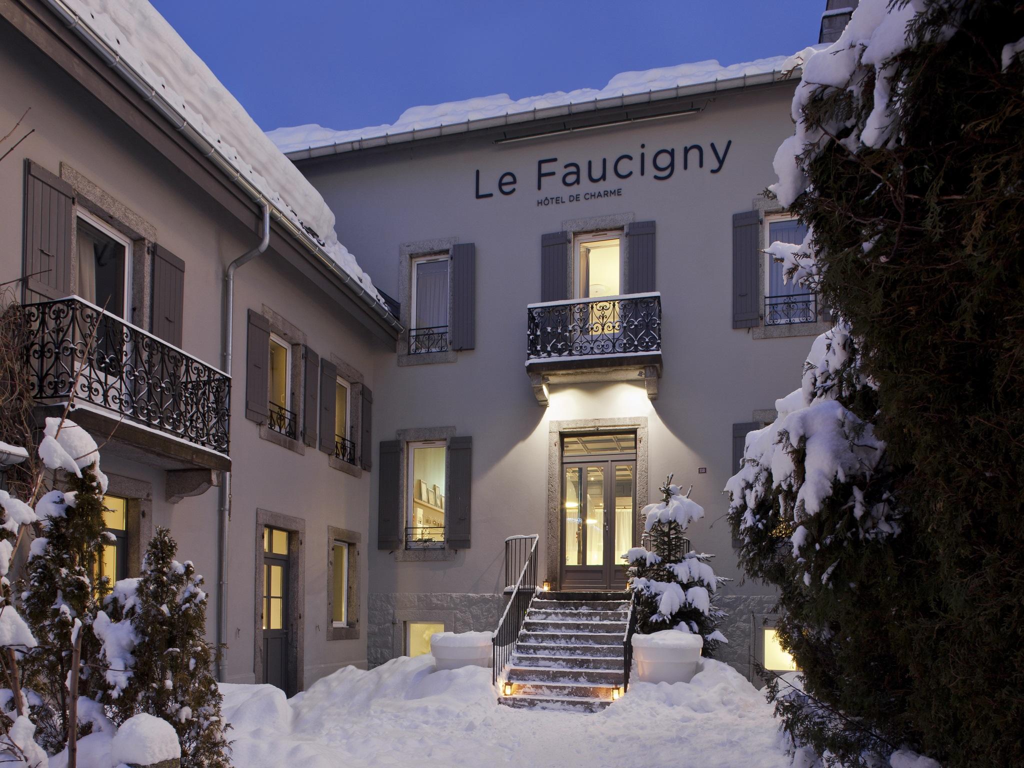 Le Faucigny - Hotel De Charme & Spa Chamonix Mont Blanc Exterior foto