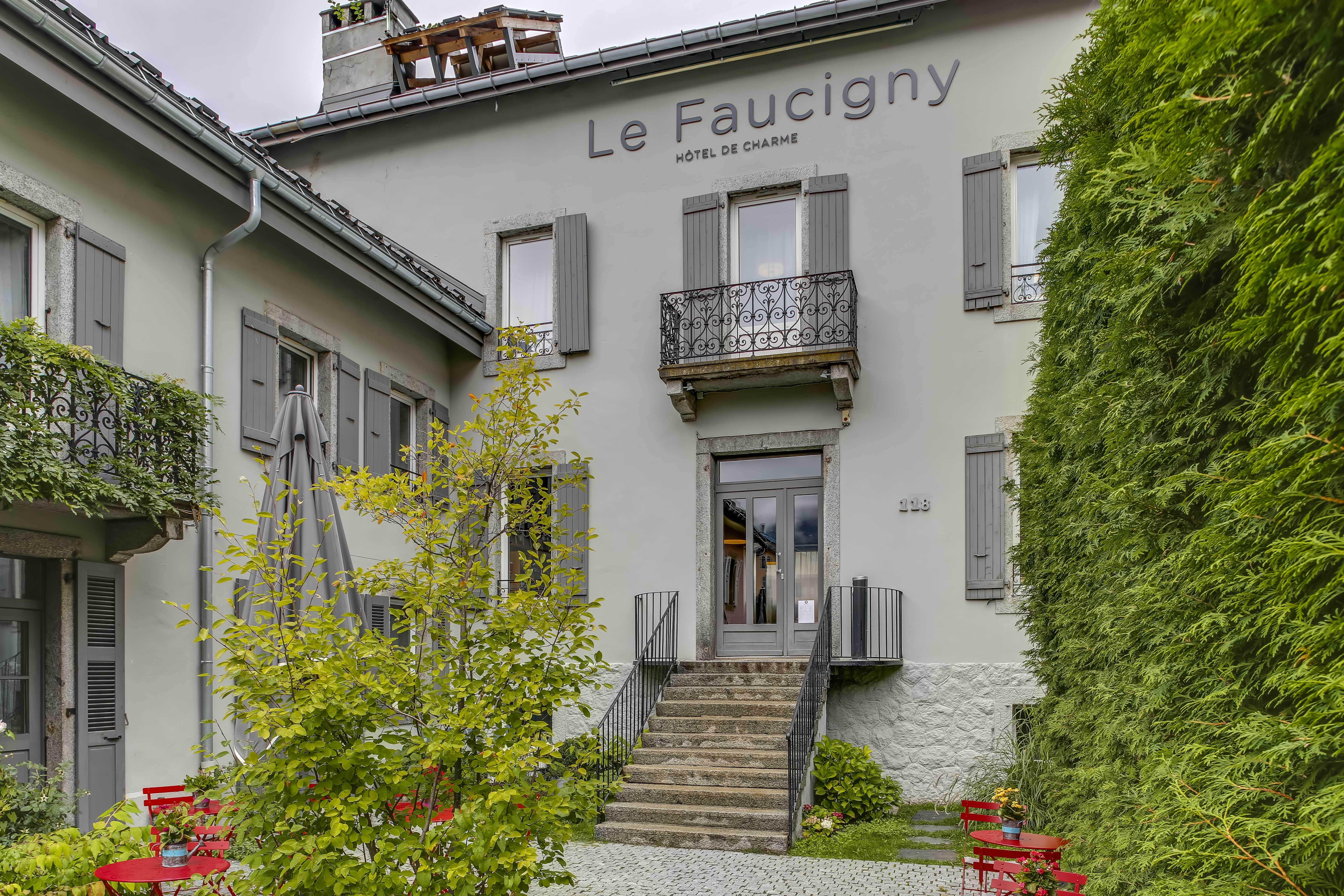 Le Faucigny - Hotel De Charme & Spa Chamonix Mont Blanc Exterior foto