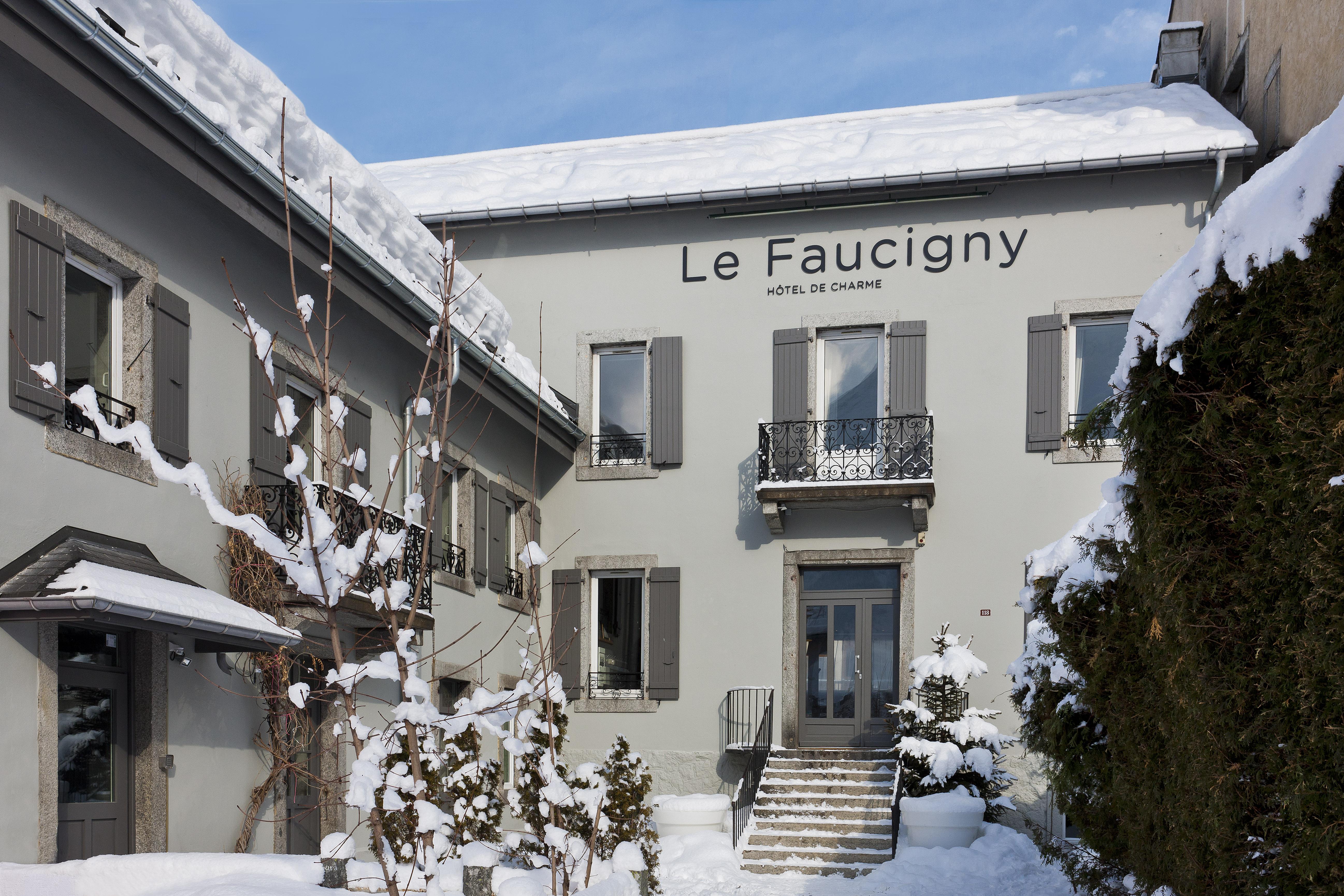 Le Faucigny - Hotel De Charme & Spa Chamonix Mont Blanc Exterior foto