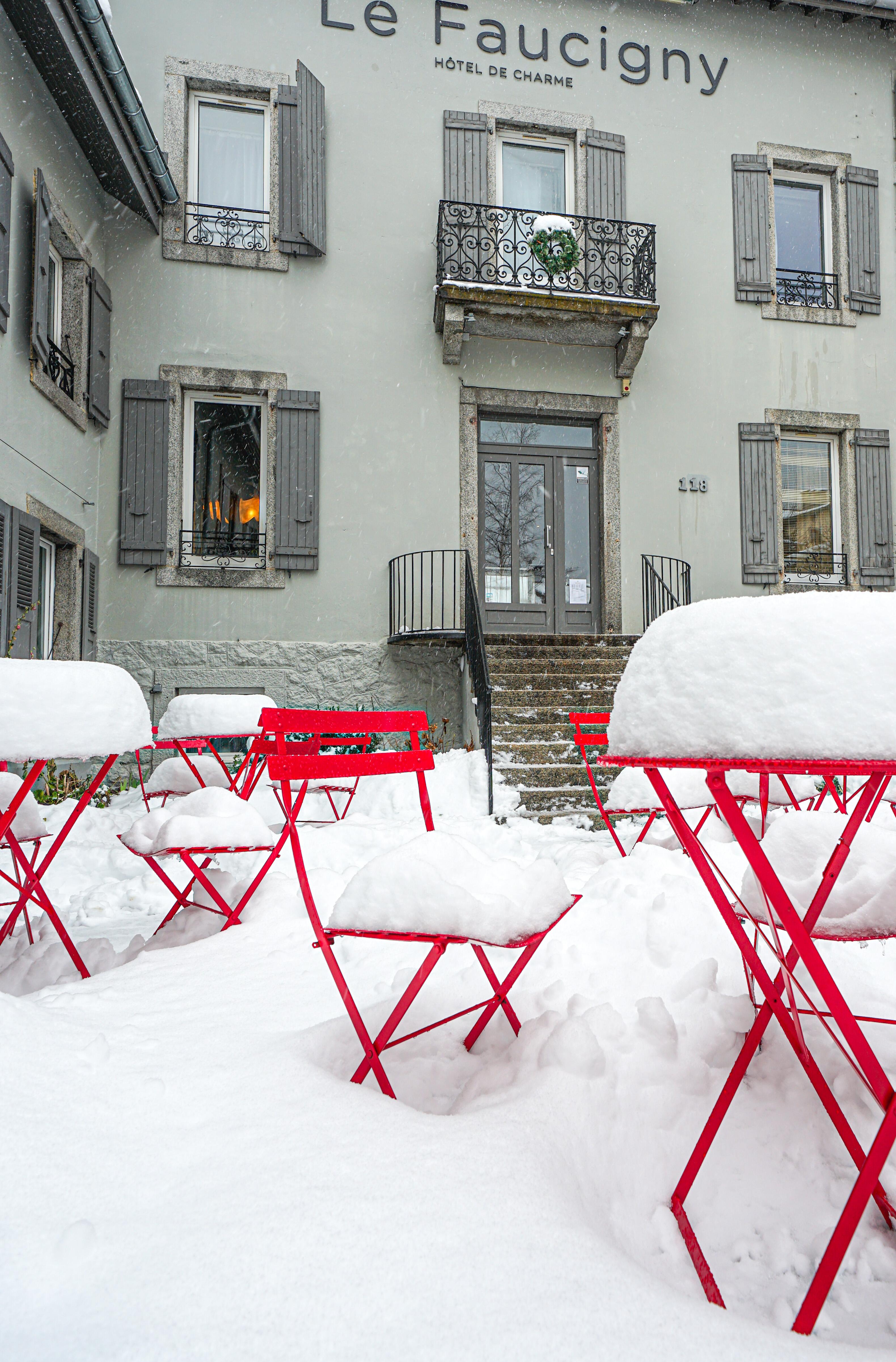 Le Faucigny - Hotel De Charme & Spa Chamonix Mont Blanc Exterior foto