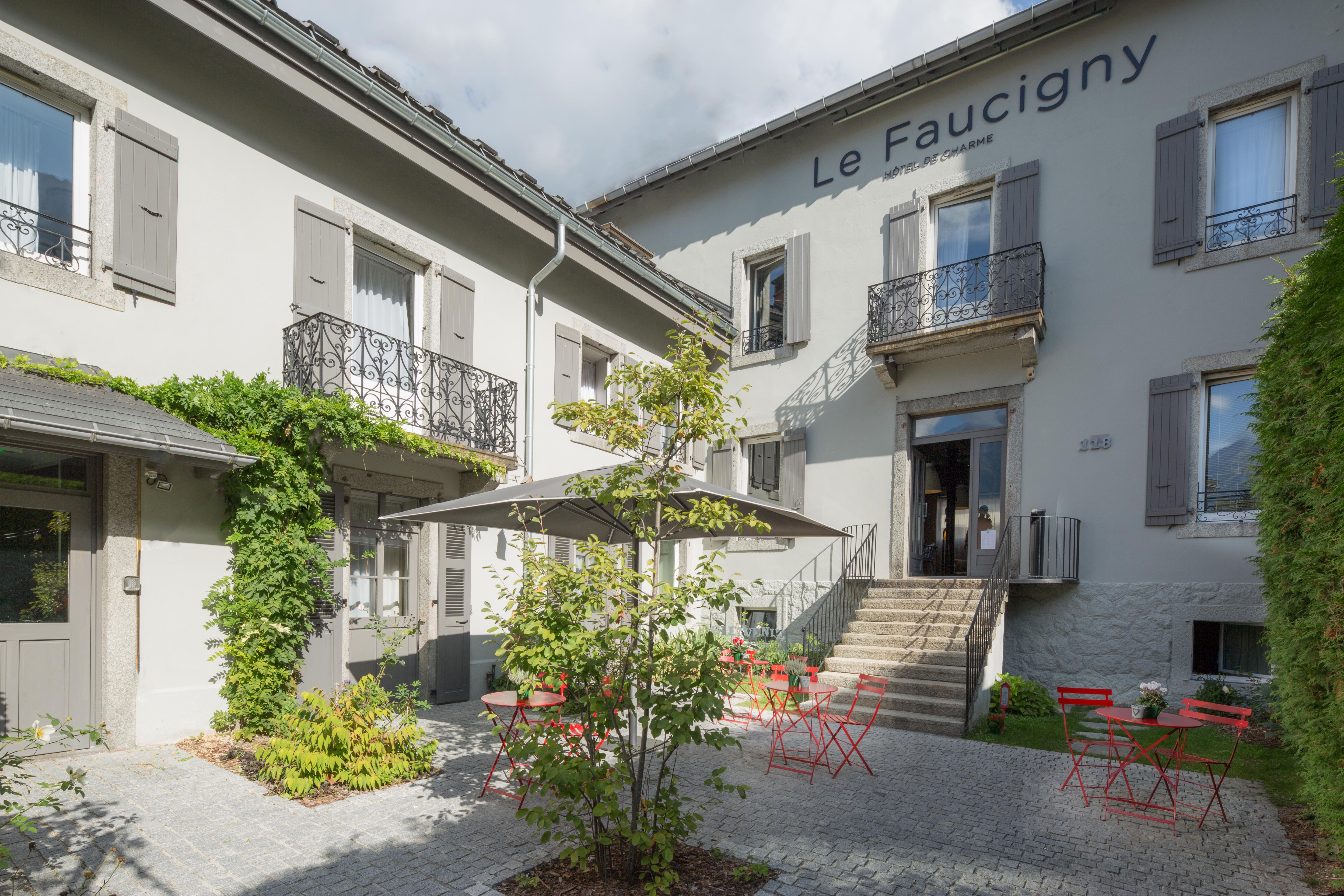 Le Faucigny - Hotel De Charme & Spa Chamonix Mont Blanc Exterior foto