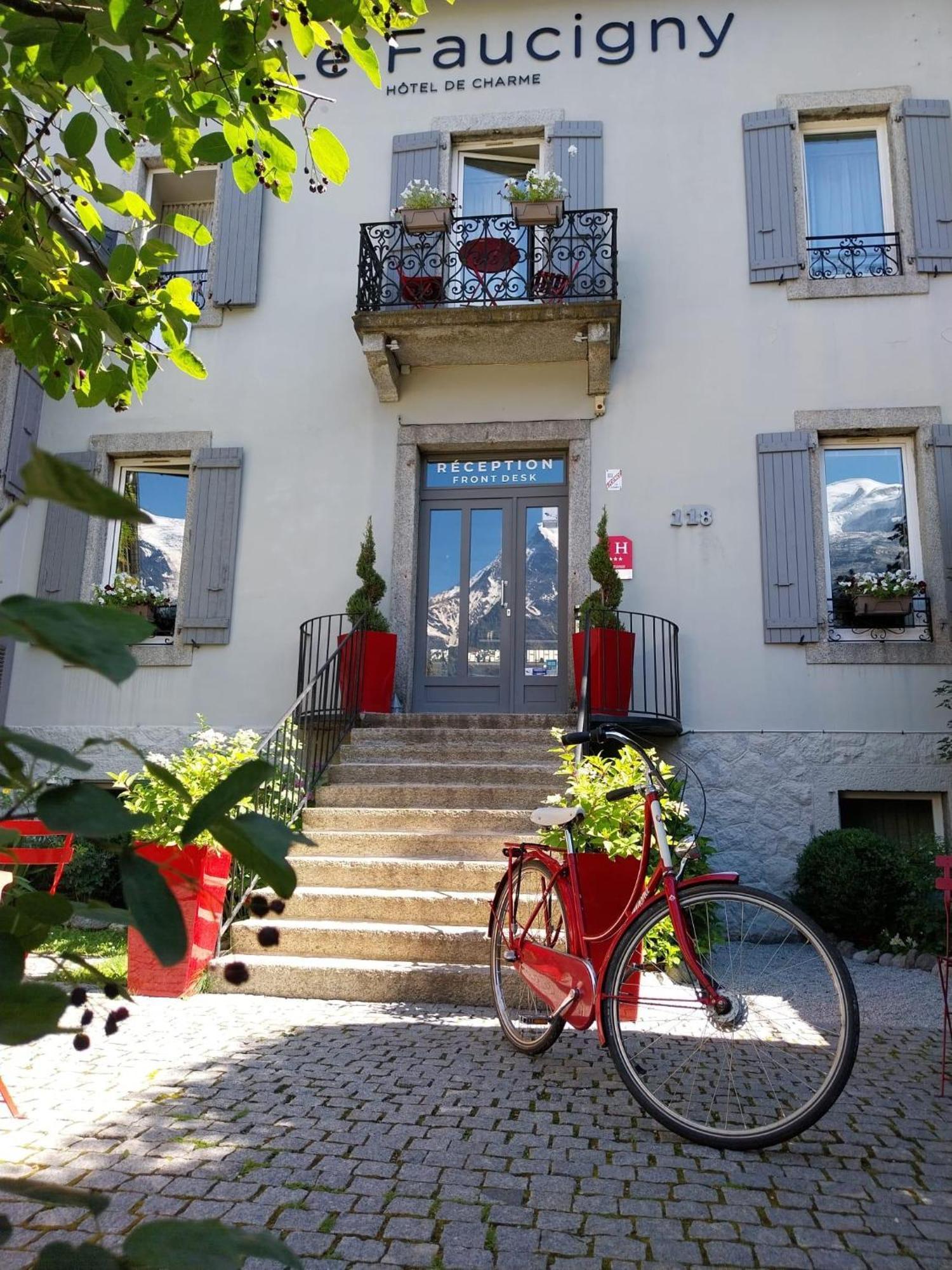 Le Faucigny - Hotel De Charme & Spa Chamonix Mont Blanc Exterior foto